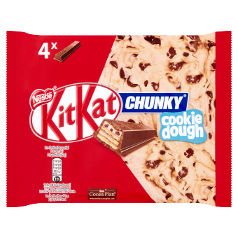 KITKAT CHUNKY Cookie Dough 4-pack | Nestlé Chocolade