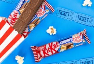 KITKAT Chunky met Salted Caramel Popcorn smaak
